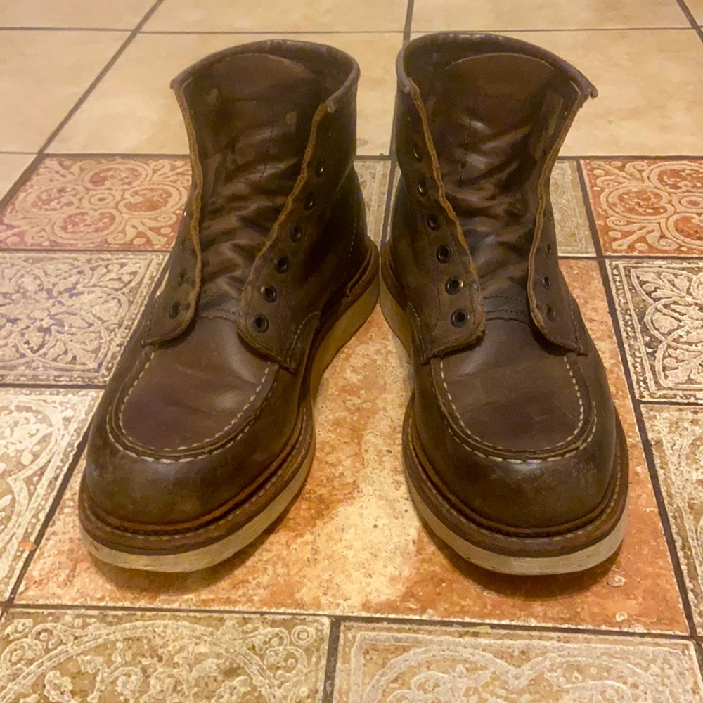 Red Wing 8883 Moc-Toe Boots, 7.5US
